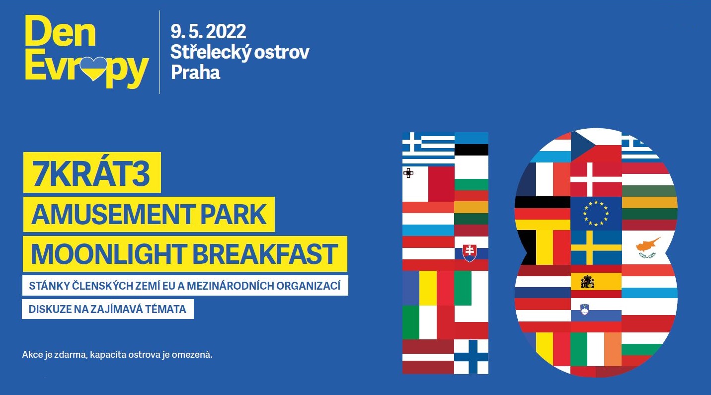 Den Evropy na Střeleckém ostrově 2022 - plakát