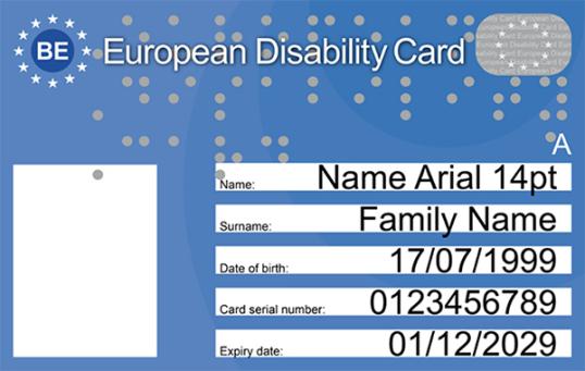 Evropský průkaz osob se zdravotním postižením