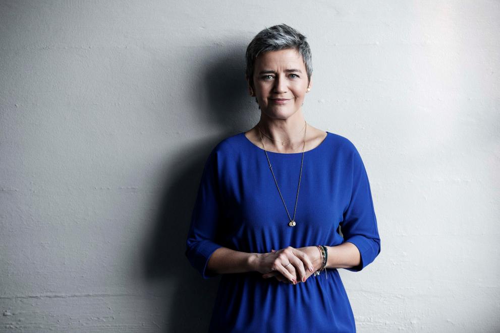 Margrethe Vestager, Member of the EC in charge of Competition