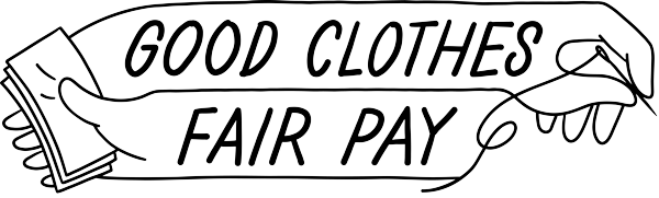 Logo Good clothes Fair play