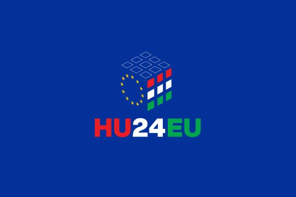 Maďarsko - logo předsednické země v roce 2024